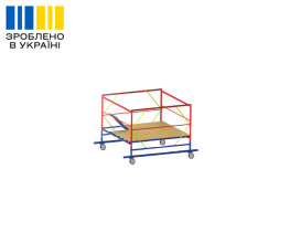 Базовий блок вишки-тури VIRASTAR ПРОФІ 2,0x2,0 м (з колесами)