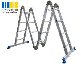 Hinged stepladder VIRASTAR ACROBAT 4x4 steps