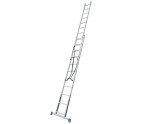 Aluminum two-section ladder DUOMAX VIRASTAR 2x10 steps  Photo№0