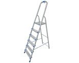 Алюмінієва одностороння стрем'янка 6 сходинок VIRASTAR NOVA  Фото№2