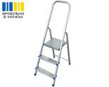 Алюмінієва одностороння стрем'янка 3 сходинки VIRASTAR NOVA  Фото№39398
