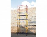 The basic unit of the VIRASTAR COMPACT 1.7x0.8 m scaffold tower (without stabilizers and wheels)  Photo№1