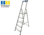Алюмінієва одностороння стрем’янка 5 сходинок VIRASTAR NOVA PLUS  Фото№39454