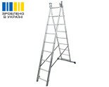 Aluminum two-section ladder DUOMAX VIRASTAR 2x9 steps  Photo№39379