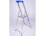 Алюмінієва одностороння стрем’янка 4 сходинки VIRASTAR NOVA PLUS  Фото№2