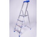 Алюмінієва одностороння стрем’янка 4 сходинки VIRASTAR NOVA PLUS  Фото№1