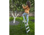 Алюмінієва одностороння стрем'янка 4 сходинки VIRASTAR NOVA  Фото№10