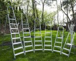 Алюмінієва одностороння стрем'янка 5 сходинок VIRASTAR NOVA  Фото№20