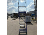 Steel warehouse mobile ladder H=2000 mm (without shelf)  Photo№1