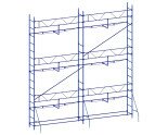 Set of wedge-clamp scaffolding 7.5x7 (M) VIRASTAR  Photo№39426