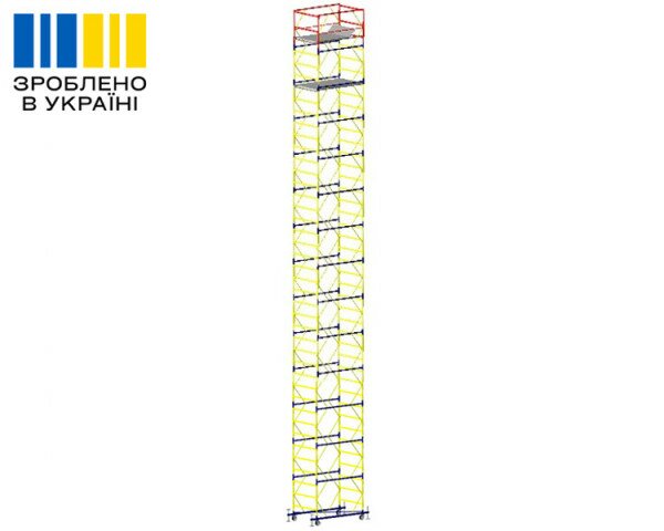 Вишка-тура VIRASTAR «ОПТИМА» 13+1, настил 1,2x2,0 м