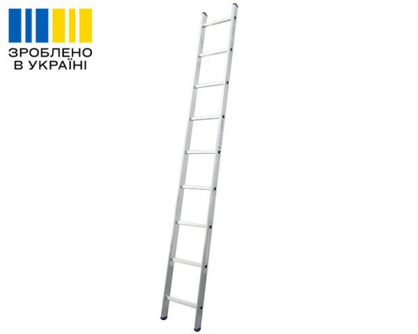 Aluminiowa jednoczęściowa drabina UNOMAX VIRASTAR 9 stopni