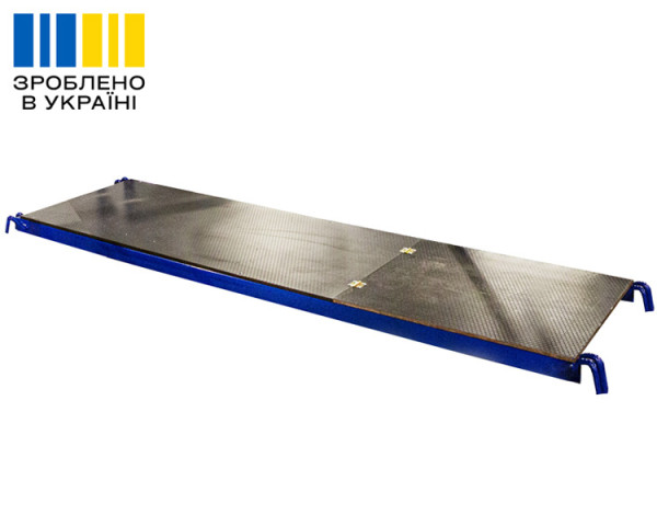 Настил для вишки-тури модульної клино-хомутової VIRASTAR ВМ 0,6х2,0 м